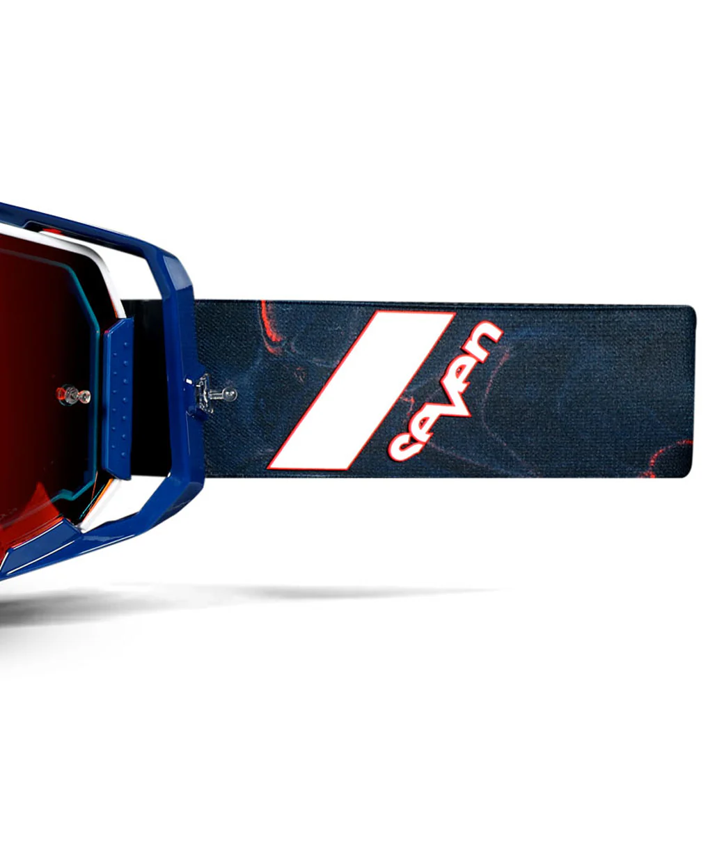 ARMEGA ONYX GOGGLE RED/NAVY OSFM - Image 4