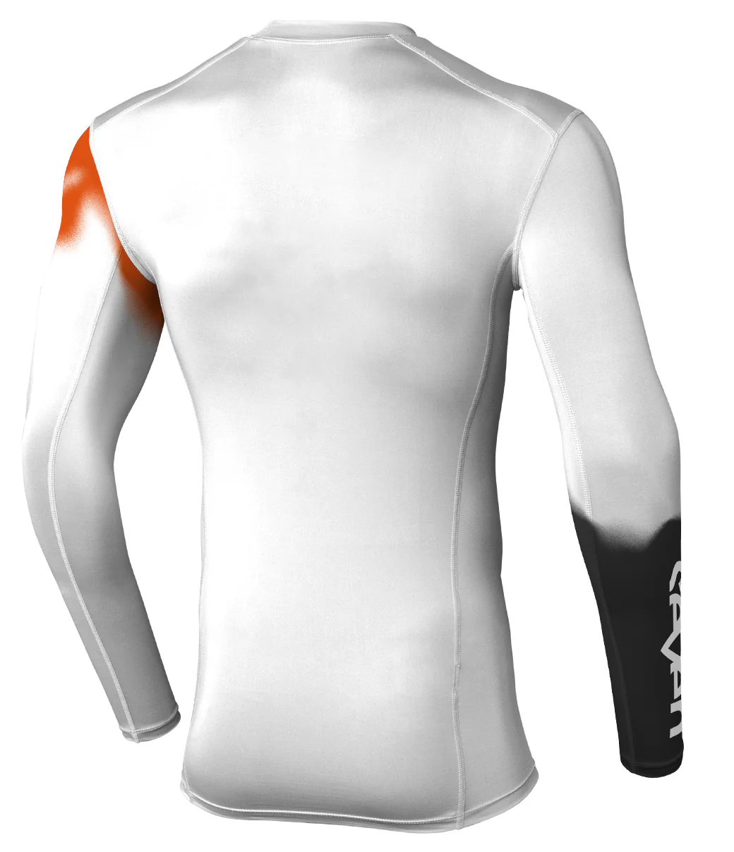 Zero Clownfish Compression Jersey - Black/White - Image 2